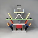 Libreria Carlton di Ettore Sottsass per Memphis, 1981