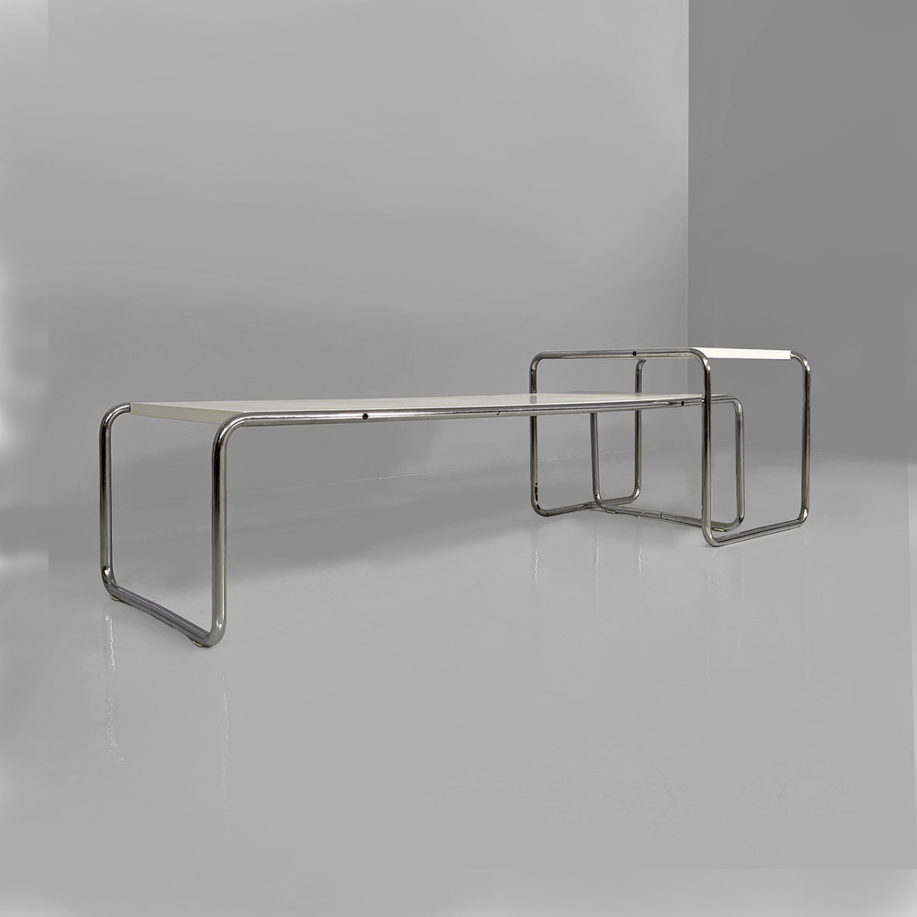 Tavoli da caffè Laccio di Marcel Breuer per Gavina, 1970 ca.