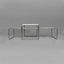 Tavoli da caffè Laccio di Marcel Breuer per Gavina, 1970 ca.