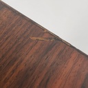 Tavolo da caffè in legno intarsiato, metà 1800 ca.