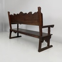 Panca in legno, 1860 ca. 