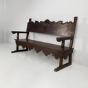 Panca in legno, 1860 ca. 
