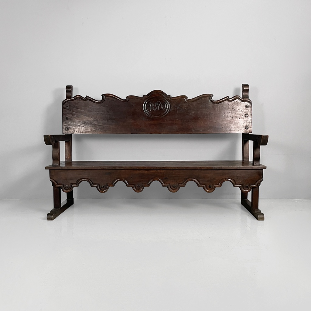Panca in legno, 1860 ca. 