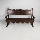 Panca in legno, 1860 ca. 