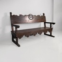 Panca in legno, 1860 ca. 