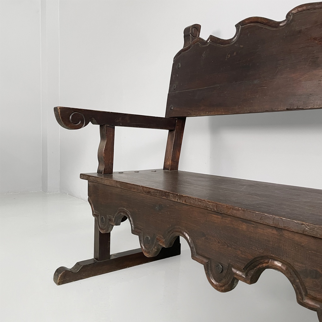 Panca in legno, 1860 ca. 