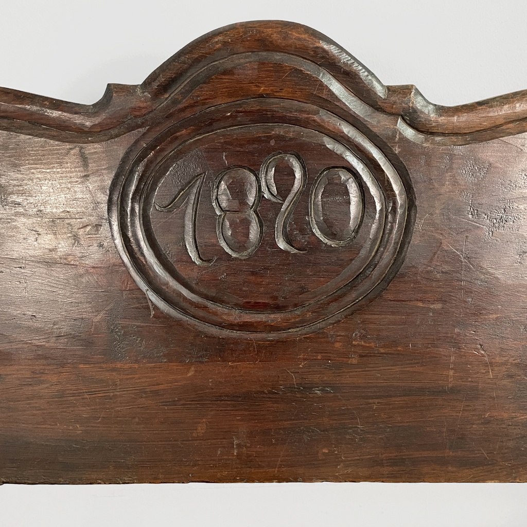 Panca in legno, 1860 ca. 