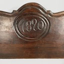 Panca in legno, 1860 ca. 