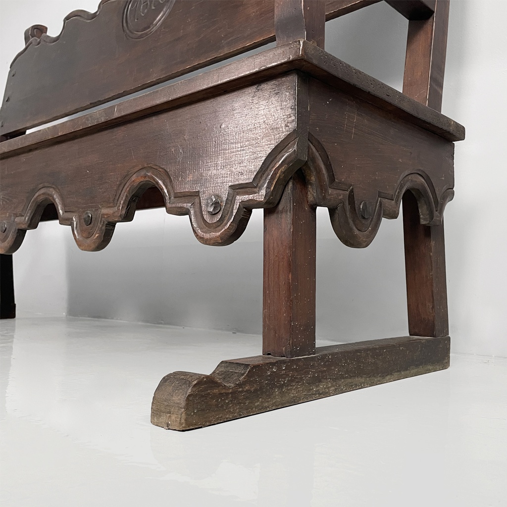 Panca in legno, 1860 ca. 