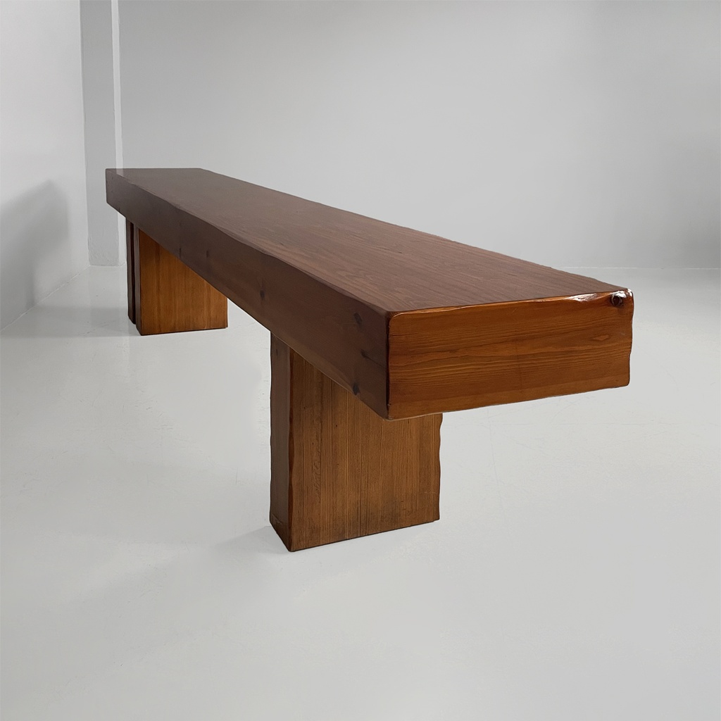 Consolle in legno, 1970 ca.