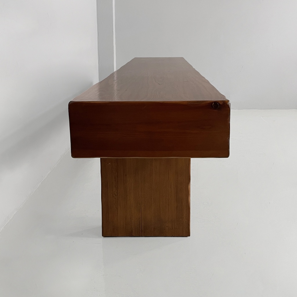 Consolle in legno, 1970 ca.