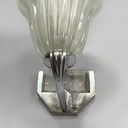 Applique in vetro e metallo, 1930 ca.