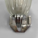 Applique in vetro e metallo, 1930 ca.
