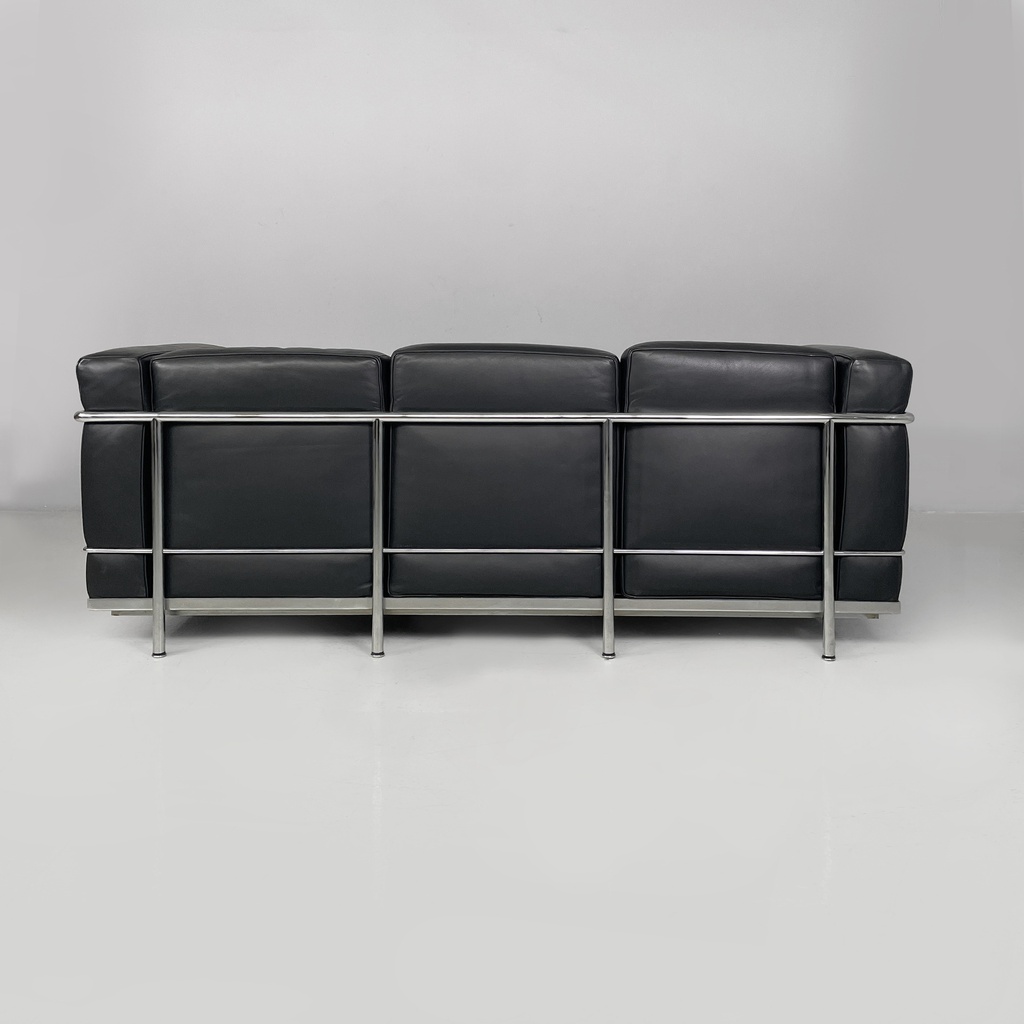Divano LC2 di Le Corbusier, Jeanneret e Perriand per Cassina, 1980 ca.