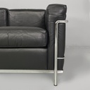 Divano LC2 di Le Corbusier, Jeanneret e Perriand per Cassina, 1980 ca.
