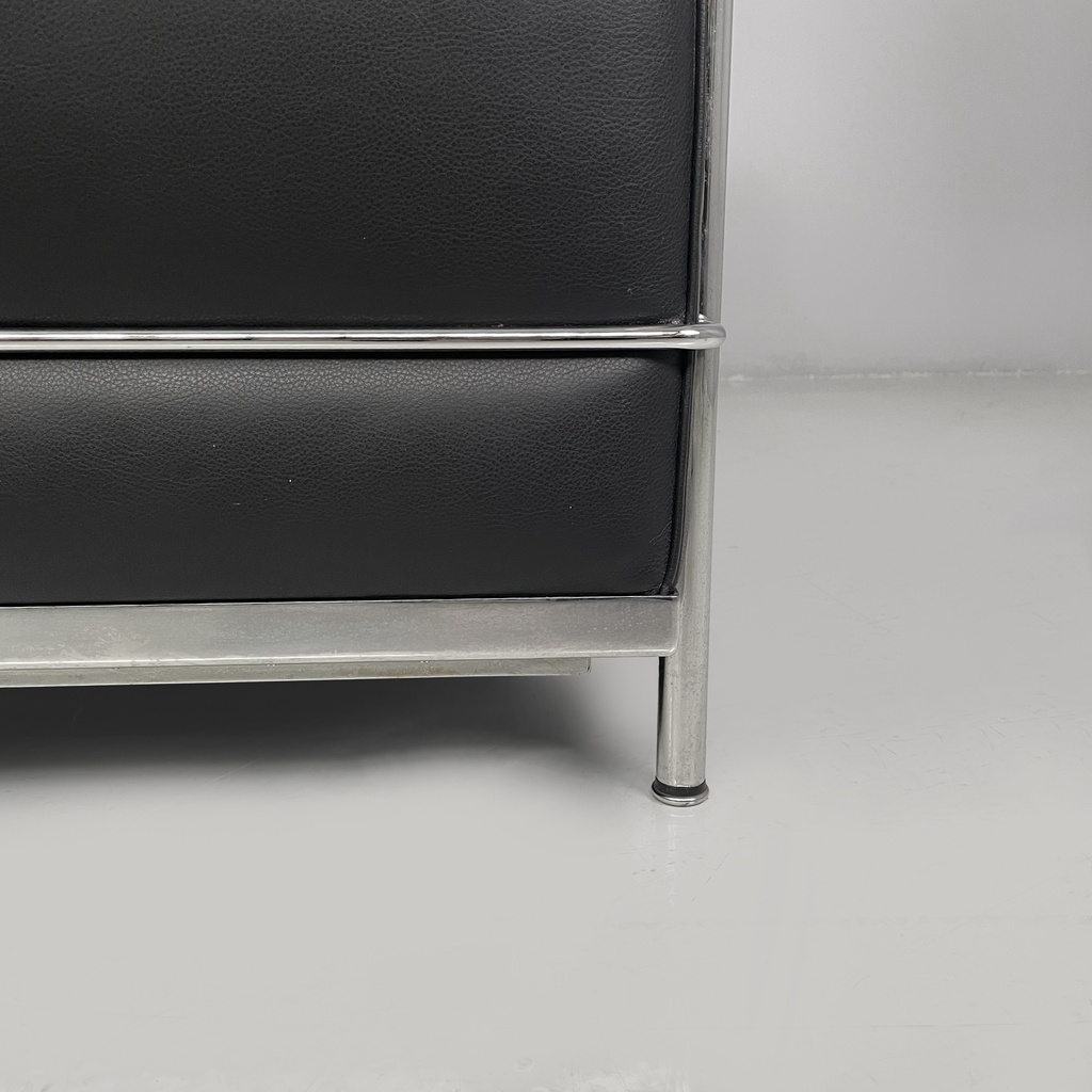 Divano LC2 di Le Corbusier, Jeanneret e Perriand per Cassina, 1980 ca.