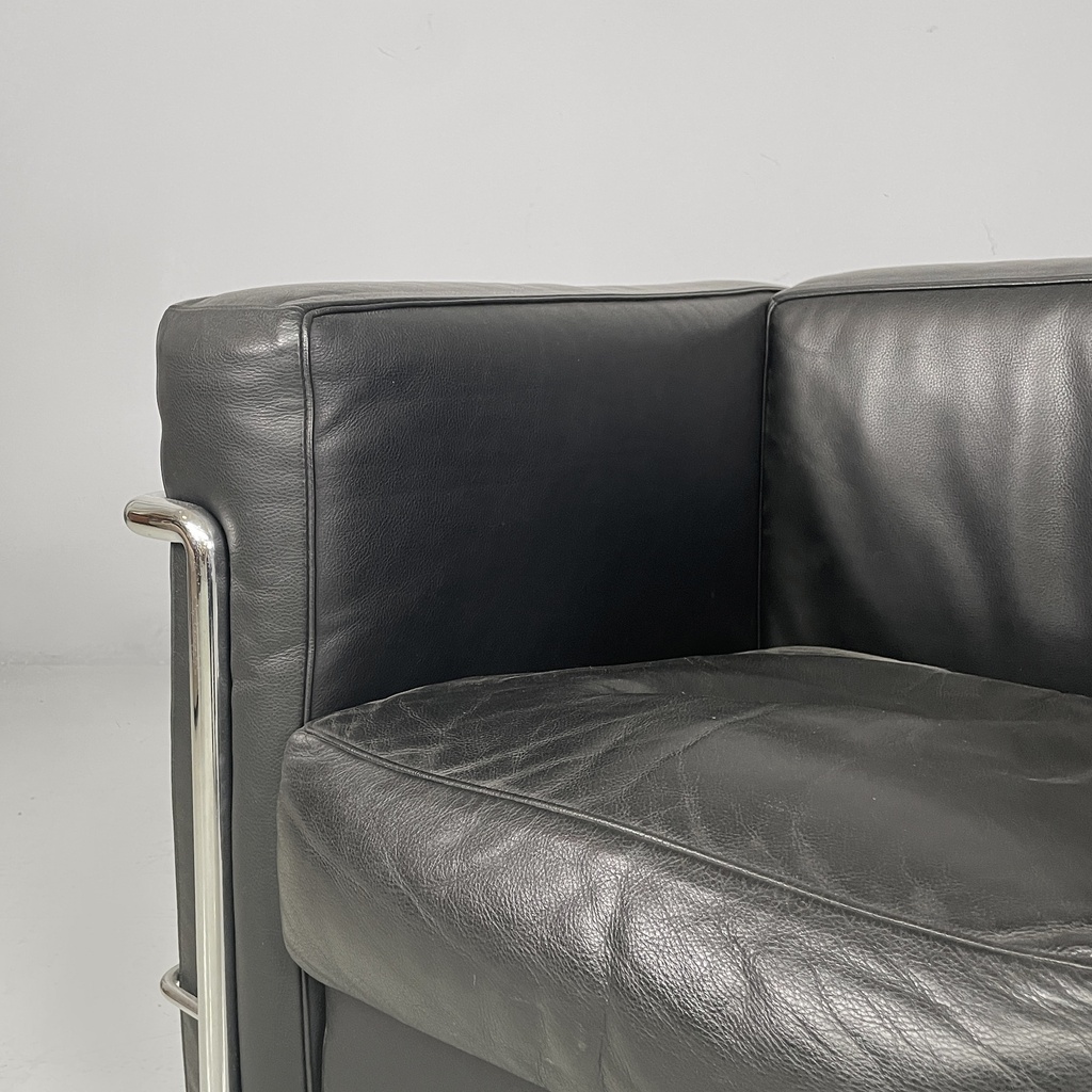 Poltrona LC2 di Le Corbusier, Jeanneret e Perriand per Cassina, 1980 ca.