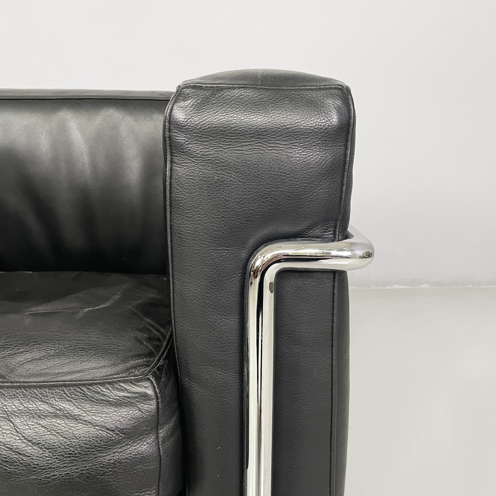 Poltrona LC2 di Le Corbusier, Jeanneret e Perriand per Cassina, 1980 ca.