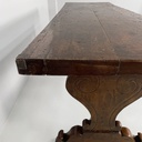 Tavolo da pranzo fratino in legno, 1700 ca.