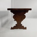 Tavolo da pranzo fratino in legno, 1700 ca.