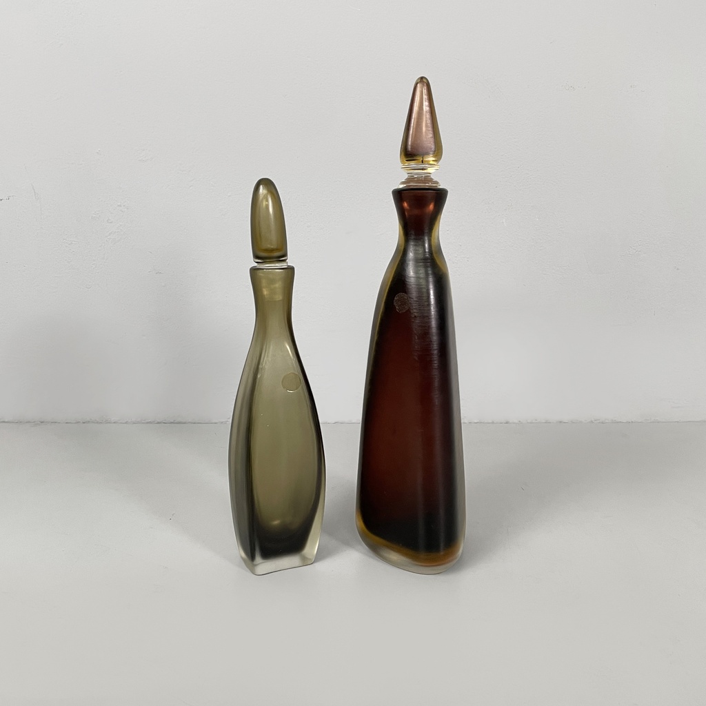 Bottiglie con tappo di Venini, 1990 ca.