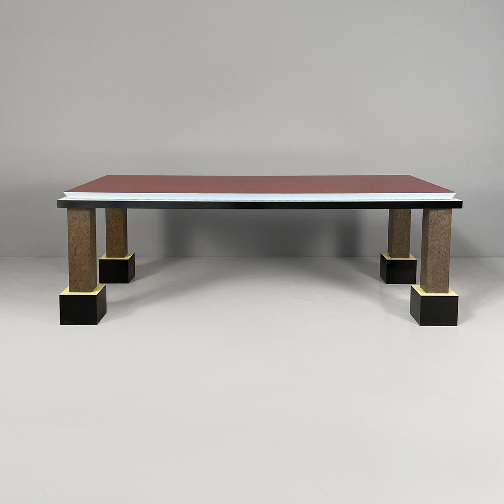Tavolo da pranzo Palm Spring di Ettore Sottsass per Memphis, 1984