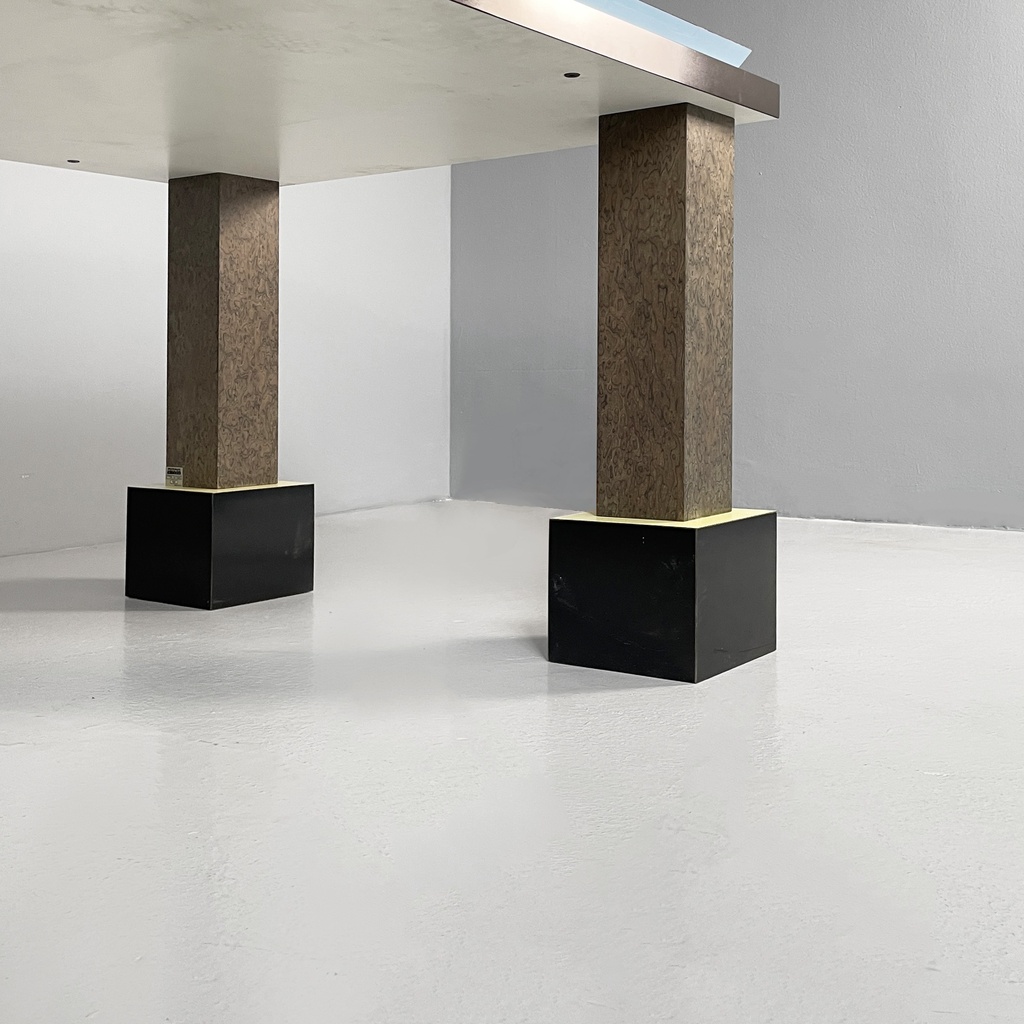 Tavolo da pranzo Palm Spring di Ettore Sottsass per Memphis, 1984