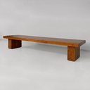Panca in legno, 1970 ca.