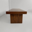 Panca in legno, 1970 ca.