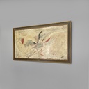 Quadro astratto a tecnica mista, 1982