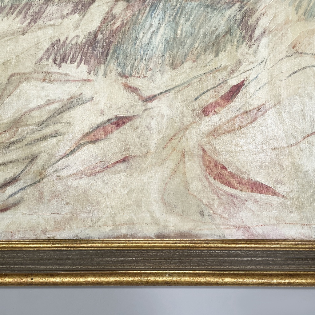 Quadro astratto a tecnica mista, 1982