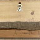 Quadro astratto a tecnica mista, 1982