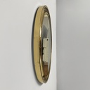 Specchio da parete in ottone, 1950 ca.
