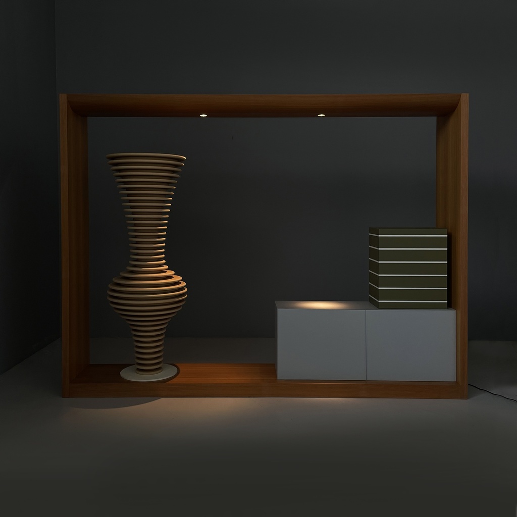 Mobile divisorio Grande Arco di Andrea Branzi per Design Gallery Milano, 1991