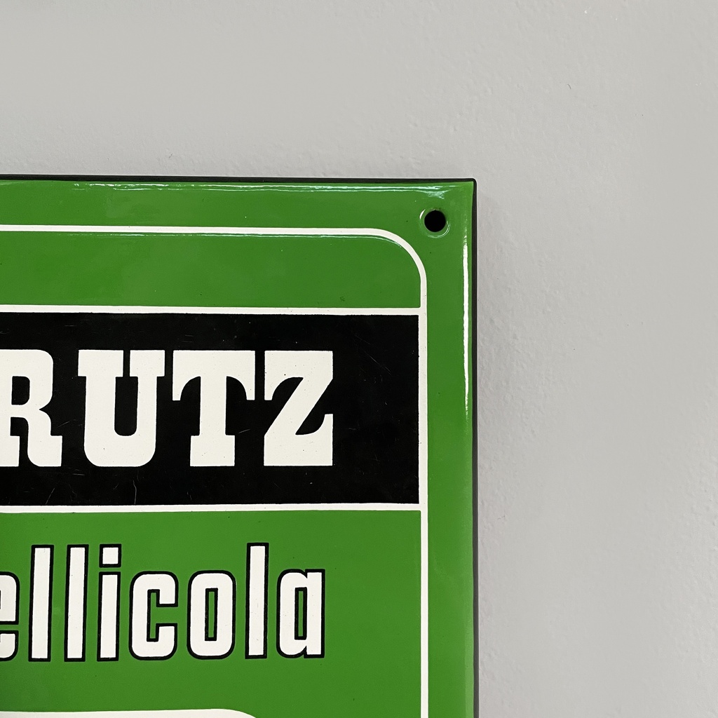 Termometro da parete Perutz in metallo, 1950 ca.