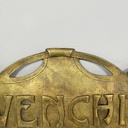 Insegna Venchi in ottone, 1940 ca.