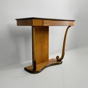 Consolle in legno e vetro, 1930 ca. 
