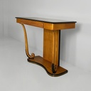 Consolle in legno e vetro, 1930 ca. 