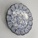 Piatto in ceramica smaltata di Alba Docilia Albisola, 1950 ca. 