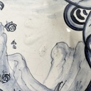 Piatto in ceramica smaltata di Alba Docilia Albisola, 1950 ca. 