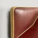 Consolle da parete in sky bordeaux e beige, 1950 ca.