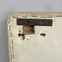 Consolle da parete in sky bordeaux e beige, 1950 ca.