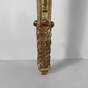 Consolle in legno verde e dorato, 1700 ca.