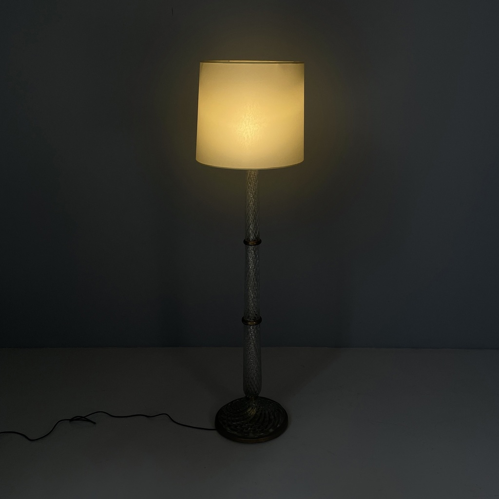 Lampada da terra di Carlo Scarpa per Venini, 1930 ca.