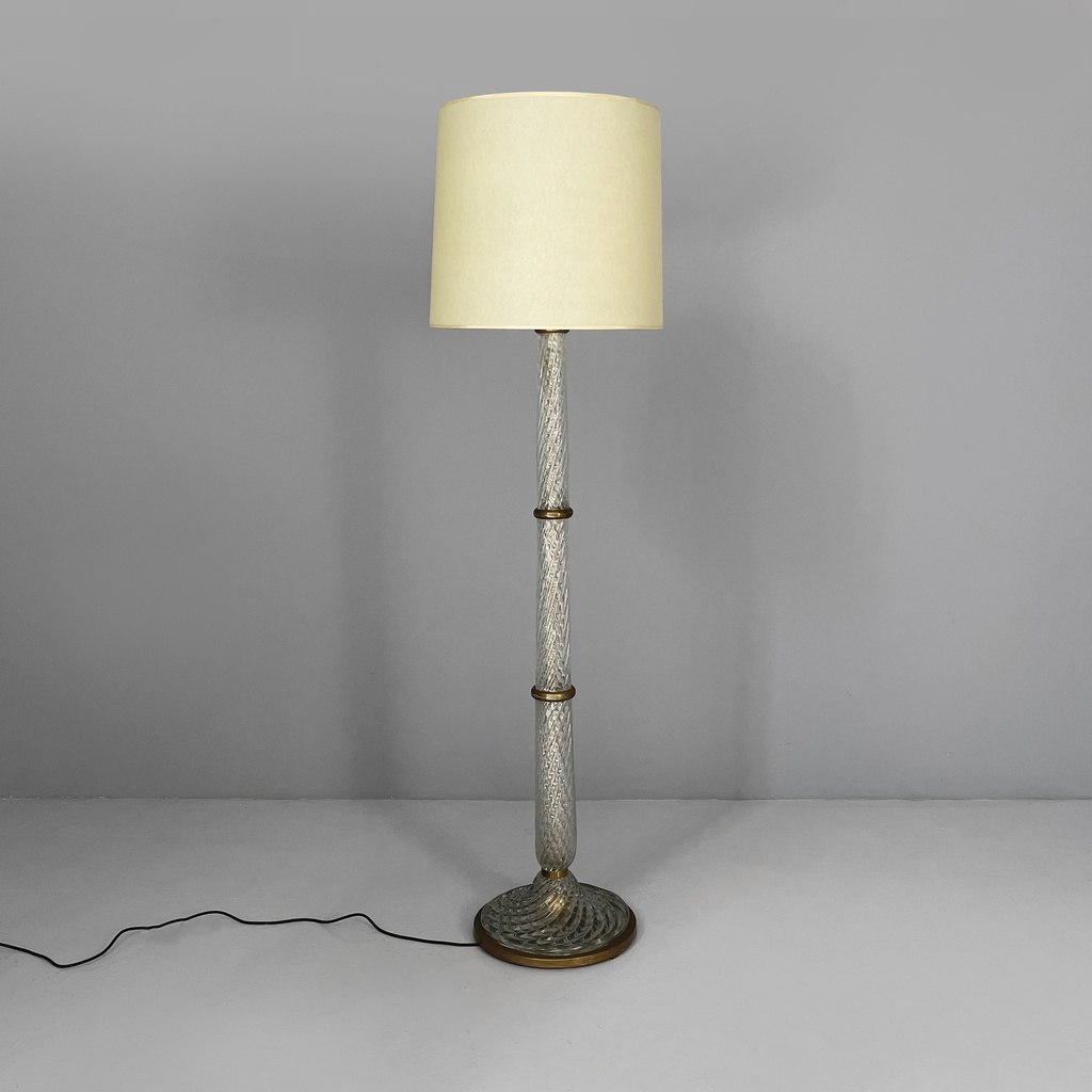 Lampada da terra di Carlo Scarpa per Venini, 1930 ca.