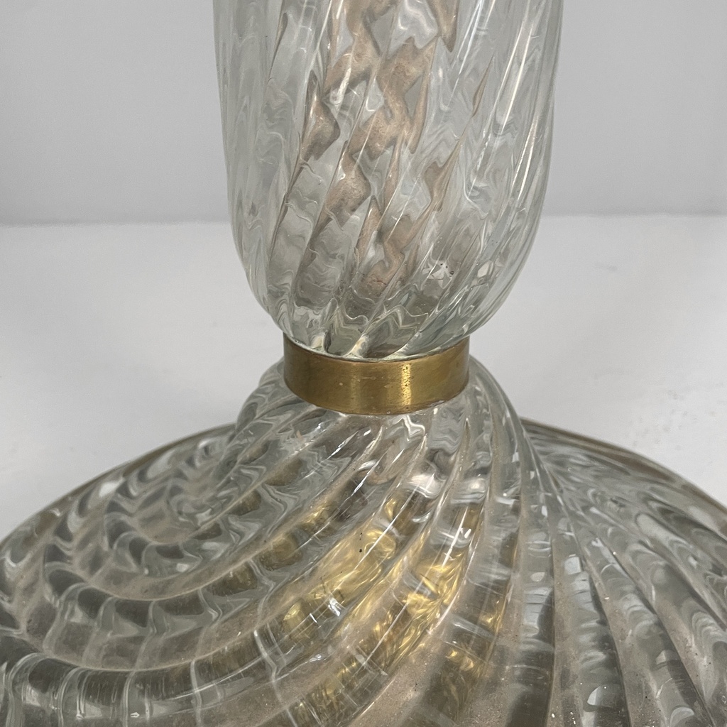 Lampada da terra di Carlo Scarpa per Venini, 1930 ca.