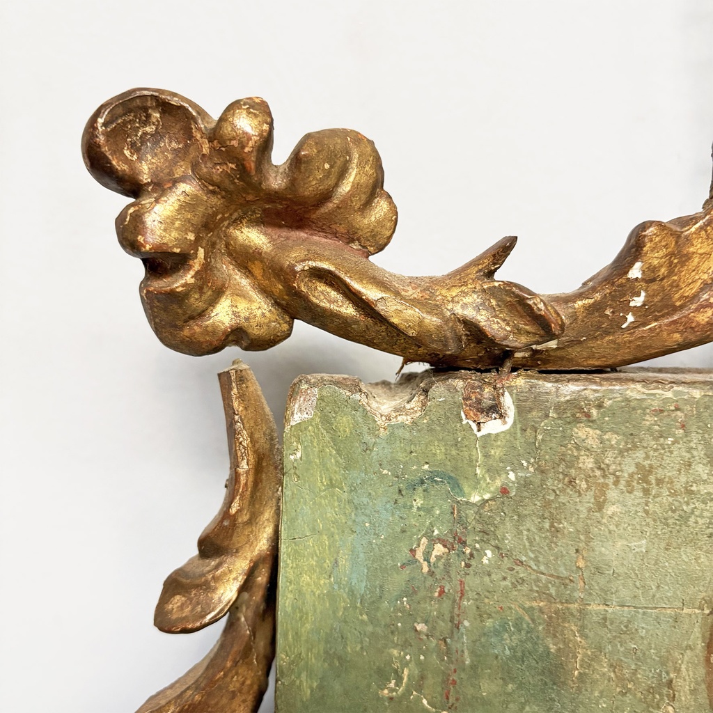 Decoro antico in legno, 1800 ca.