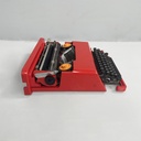 Macchina da scrivere Valentine di Ettore Sottsass e Perry A. King per Olivetti, 1970 ca. 