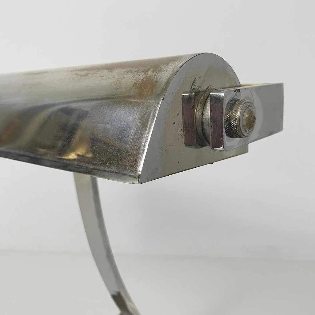 Lampada da tavolo in metallo, 1930 ca. 