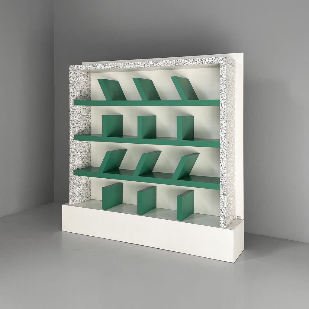Libreria Suvretta di Ettore Sottsass per Memphis, 1981